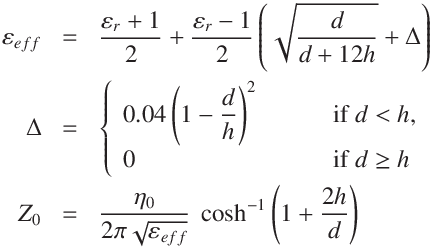 microwireline formulas